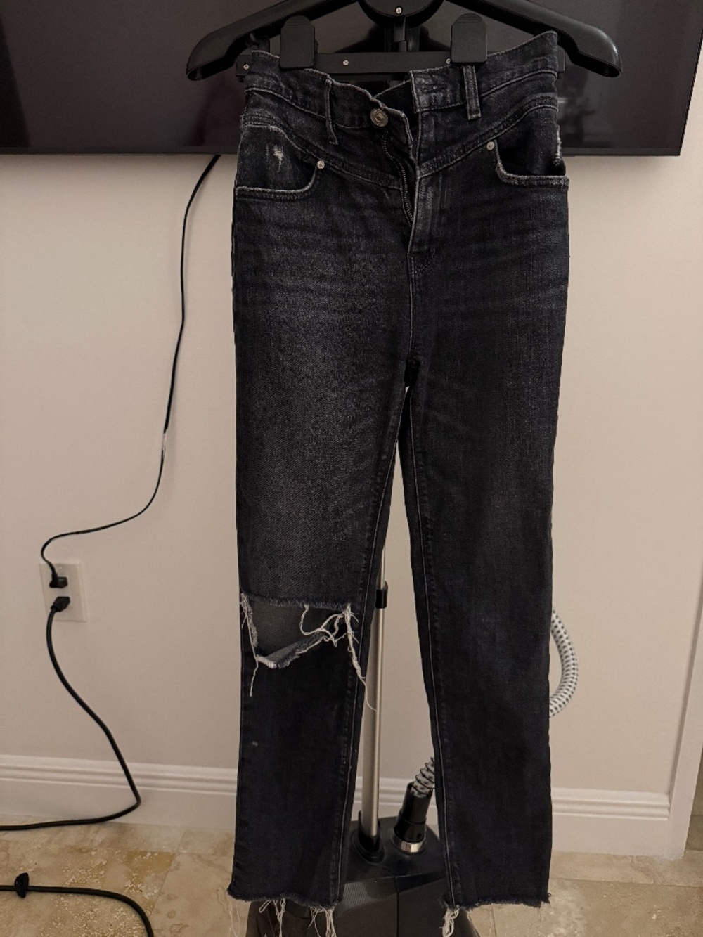Stylish jeans grey